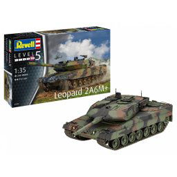 Machetă din plastic leopard 2 a6m+ 1/35
