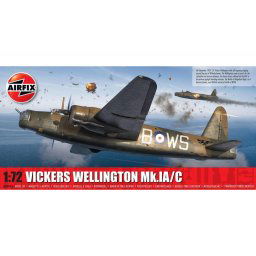 Machetă din plastic Vickers Wellington MK.IA/C 1/72