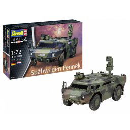 Machetă din plastic a unui fennek 1/72