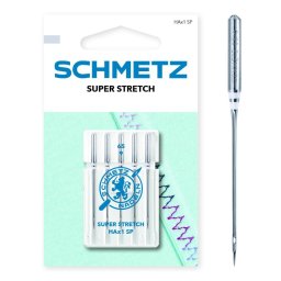Set 5 ace de cusut, materiale foarte elastice, finete 65, Schmetz HAX1 SP VJS