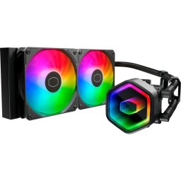 MasterLiquid 240 Core II ARGB LED 2 x 120 mm Negru