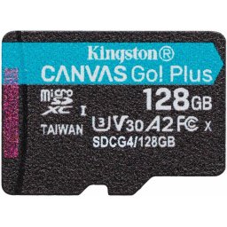 Card memorie microSDXC Canvas Go Plus SDCG4 128GB Class 10 UHS-I U3 V30 A2