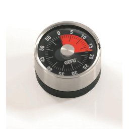 Ustensile gatit GEFU OPTICO Mechanical kitchen timer Black, Stainless steel