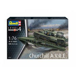 Machetă din plastic Churchill A.V.R.E. 1/76