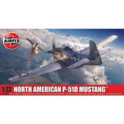 Machetă din plastic North American P-51D Mustang 1/72