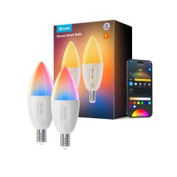 Set de 2 becuri LED RGBWW dimabile E14/5W/230V 2700-6500K Wi-Fi - Govee