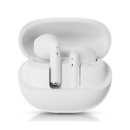 Niceboy Beans 4 - Căști wireless 300 mAh + 2x 35 mAh IPX4 alb
