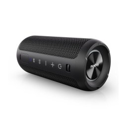 Niceboy Orion - Boxă wireless LED 24W, microfon, 2200 mAh, IPX7 negru