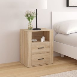 Noptiera, stejar sonoma, 50x36x60 cm, lemn prelucrat GartenMobel Dekor