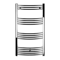 Radiator Baie Portprosop Curbat 600X1600Mm Cromat, Talia 23 Tevi