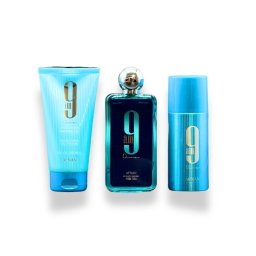Afnan 9 am Dive EDP 100 ml + DEO VAPO 150 ml + SG 150 ml (unisex)