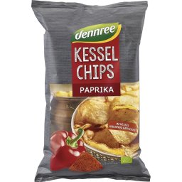 Chipsuri de cartofi cu boia bio 125 g