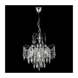 Lustră de cristal pe lanț 4xE27/60W/230V