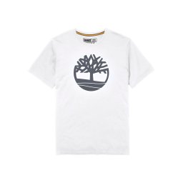 TIMBERLAND Tricou bleumarin / alb