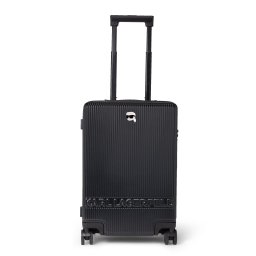 Karl Lagerfeld Troller 'IKON' bej / negru / alb