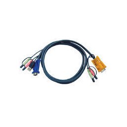 ATEN Cablu prelungire KVM (HD15-SVGA, USB, USB, Audio) - 5m