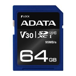 Card memorie Premier Pro 64GB SDXC UHS-I U3