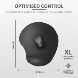 Mousepad Bigfoot XL, Black
