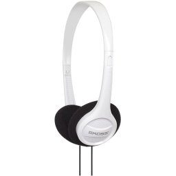 Casti KPH7w Headphones, On-Ear, Wired, White