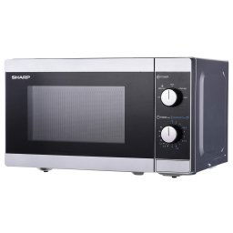 Cuptor cu microunde YC-MS01ES, 20 l, 800 W, Mecanic, Argintiu