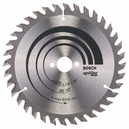 Lama de fierastrau circular pentru lemn, 160 x 20/16 x 2.6 mm, 36 dinti