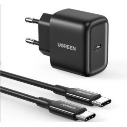 Incarcator de retea CD250, 25W, USB-C, 2m, Negru