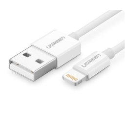 Cablu Lightning MFi, 2 m, alb