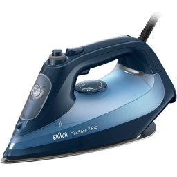 Fier de calcat SI7160BL 3000 W, abur variabil 50g/min, jet de abur 225g/min, rezervor 300 ml, tehnologie FreeGlide 3D, talpa EloxalPlus, Albastru