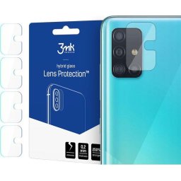 Folie de protecție cameră 3MK Lens Protection pentru Samsung Galaxy A71
