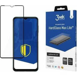 Folie de sticlă securizată 3MK HardGlass Max Lite pentru Samsung Galaxy M13 LTE - negru