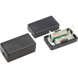 Alantec WTM06 network junction box Cat5e Black