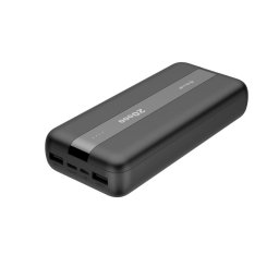 Baterie externa PBC203 20000mAh 2xUSB+Type-C+MicroUSB, negru