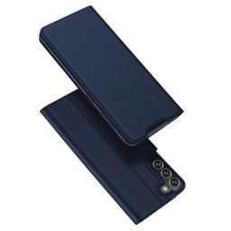 Husa Dux Ducis Skin Pro Holster Cover Flip Cover for Samsung Galaxy S22 + (S22 Plus) blue