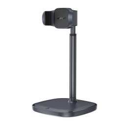 Suport telescopic E12 pentru telefon, Negru