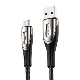 Fast Charging Cable to Micro USB / 3A / 2m S-M41 (black)