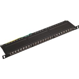 Accesoriu server Alantec PK031 Patch panel OPTIMUM STP cat.5e 24 ports 0.5U 19