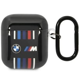 Husă Bmw Multiple Colored Lines pentru AirPods 1/2 – Negru