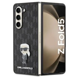 Husa Karl Lagerfeld Saffiano Monogram Ikonik Pin case for Samsung Galaxy Z Fold 5 - black