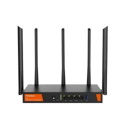 Router W30E, Wi-Fi 6E, 1xWAN, 3xLAN, 861/2402/2402Mbit, 5700 MB/s, Negru