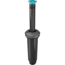 GARDENA sprinkler system pop-up sprinkler SD30 (black/grey, spray distance 1.5 to 3 meters)