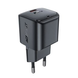 Incarcator de retea A77 Mini, GaN, 30W, Power Delivery, negru