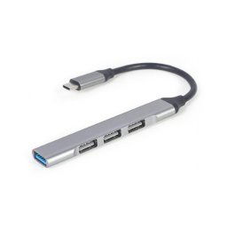 HUB extern USB Type-C Argintiu