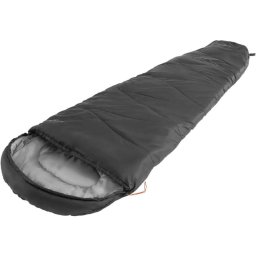 Easy Camp Sleeping Bag Starling Mummy Black 8°C (black/grey, model 2025)