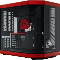 Carcasa Mid Tower Fara sursa Y70 Rosu-Negru