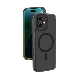Husa Husă magnetică AmazingThing Titan Pro Mag cu inel magnetic pentru Apple iPhone 16 - negru