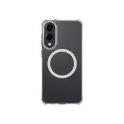 Husa Husă magnetică AmazingThing Minimal Mag cu inel magnetic pentru Samsung Galaxy S25 Edge - transparentă