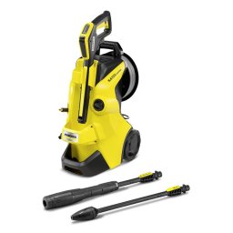 Aparat de spalat cu presiune K4 Premium Power Control Flex, putere 1800 W,130 bar presiune maxima, 420 l/h debit maxim,pistol G160Q Power Control,sistem Plug ’n’ Clean pentru detergent,furtun presiune PremiumFlex 8 m, maner telescopic