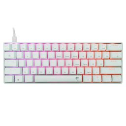 Tastatura Gaming cu fir GK-004211 SHINOBI 2 Rosu SW Alb