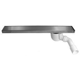 Rigola dus inox Easy New L= 700 mm, cu sifon lateral DN40/50