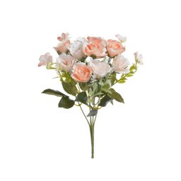 Buchet 5 fire trandafiri+boboci din flori artificiale